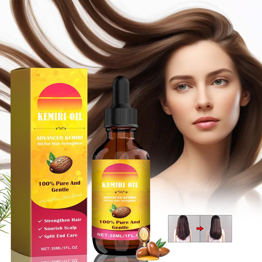 Сыворотка для волос Масло семян каменного каштана укрепляет, питает волосы и кожу головы, улучшает состояние секущихся кончиков, 30 мл