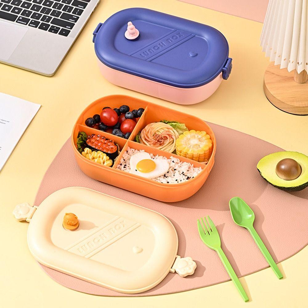 Leakproof Food Storage Container Microwavable Fruit Food Boxes Spice Container Lunch Box Camping