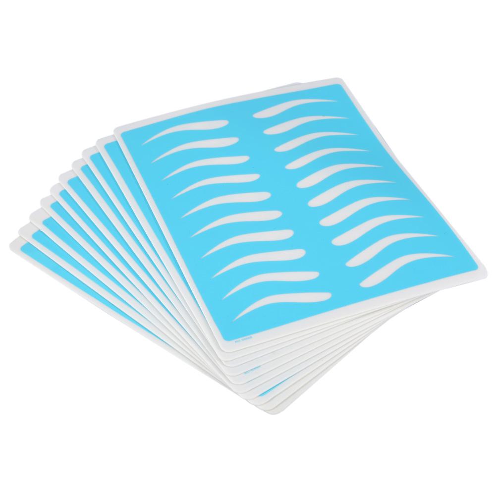 1 шт./10 шт. Тату практика Перманентный макияж Микроблейдинг Тренировка бровей Силиконовая искусственная кожа