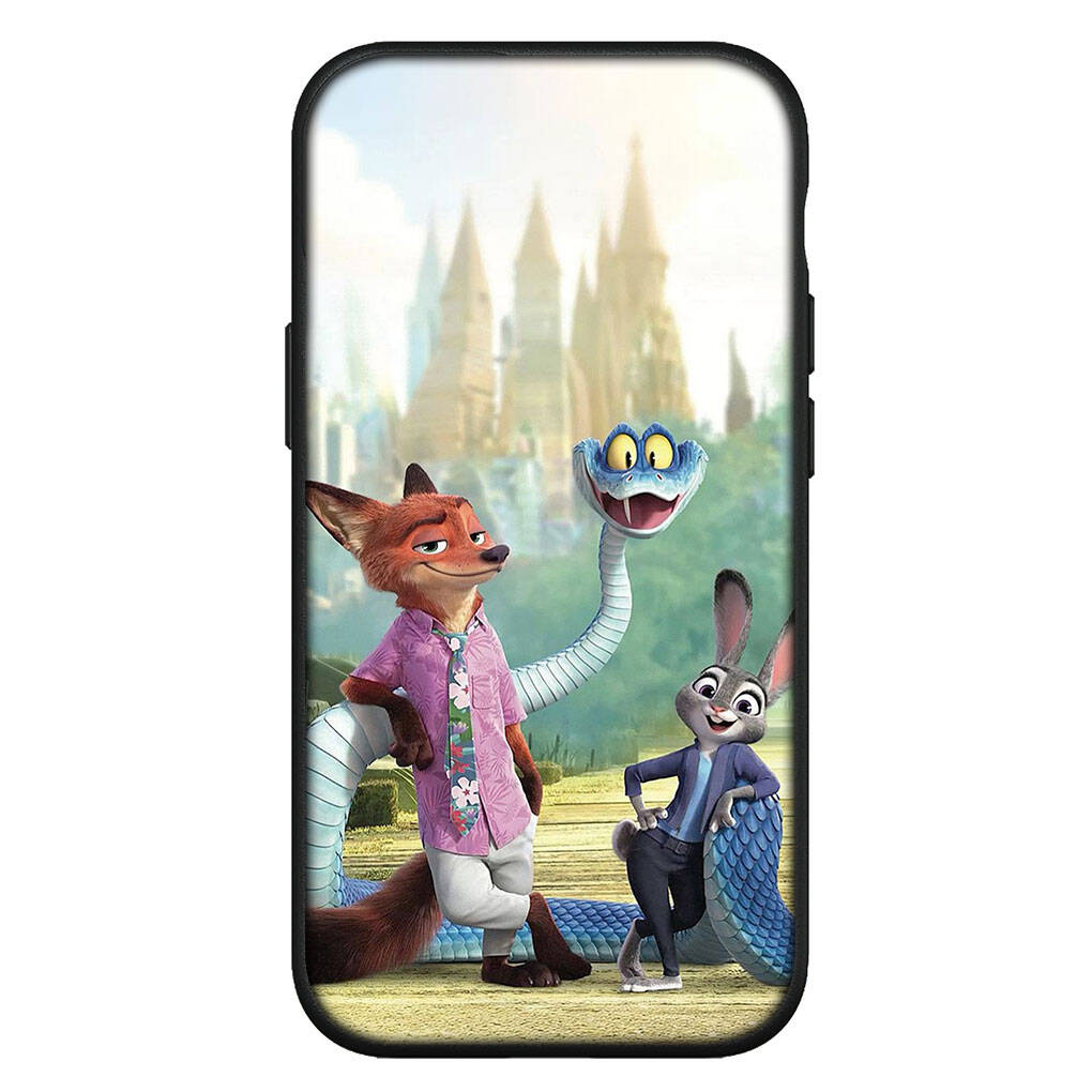 Для iPhone 17 16 15 Xiaomi Poco F7 F8 X7 X6 C85 C75 M8 Redmi Note 14 13 12 11 Pro Max 14C 13C 15C A3 A4 Чехол для телефона Мультяшный Ник Зверополис Гари Джуди 2