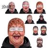 Уличная маска для езды на велосипеде, мужская, женская, с принтом лица, балаклава, реалистичная лыжная балаклава для Хэллоуина, защитная маска для вечеринок, зимний ветрозащитный чехол-капюшон