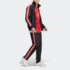 adidas Оригинальная повседневная спортивная куртка с логотипом в полоску и трилистником, мужская куртка с длинными рукавами, черная IN4719