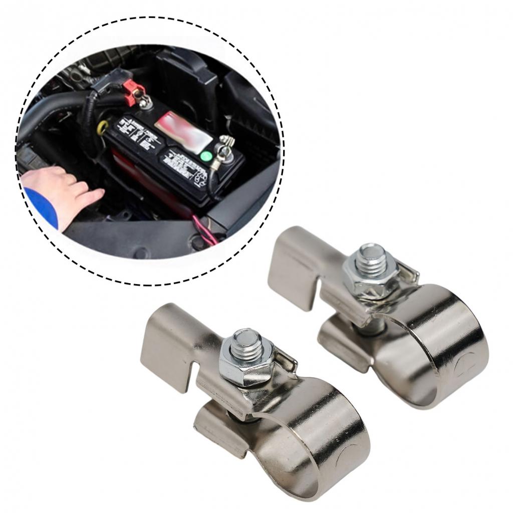 2 шт. Автомобильные автобусы Клемма автомобильного аккумулятора Клемма кабеля аккумулятора Зажим-разъем