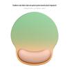 Gradient Silicone Wrist Rest Mouse Pad: Non-Slip, Ergonomic Support for Men & Women, Office Desktop Use
