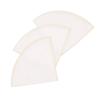 Washable Coffee Filters, Made In Japan, Linen, Sewn with Cotton Thread, Pack of 3, 1-4 Cups (White, Made In Japan)