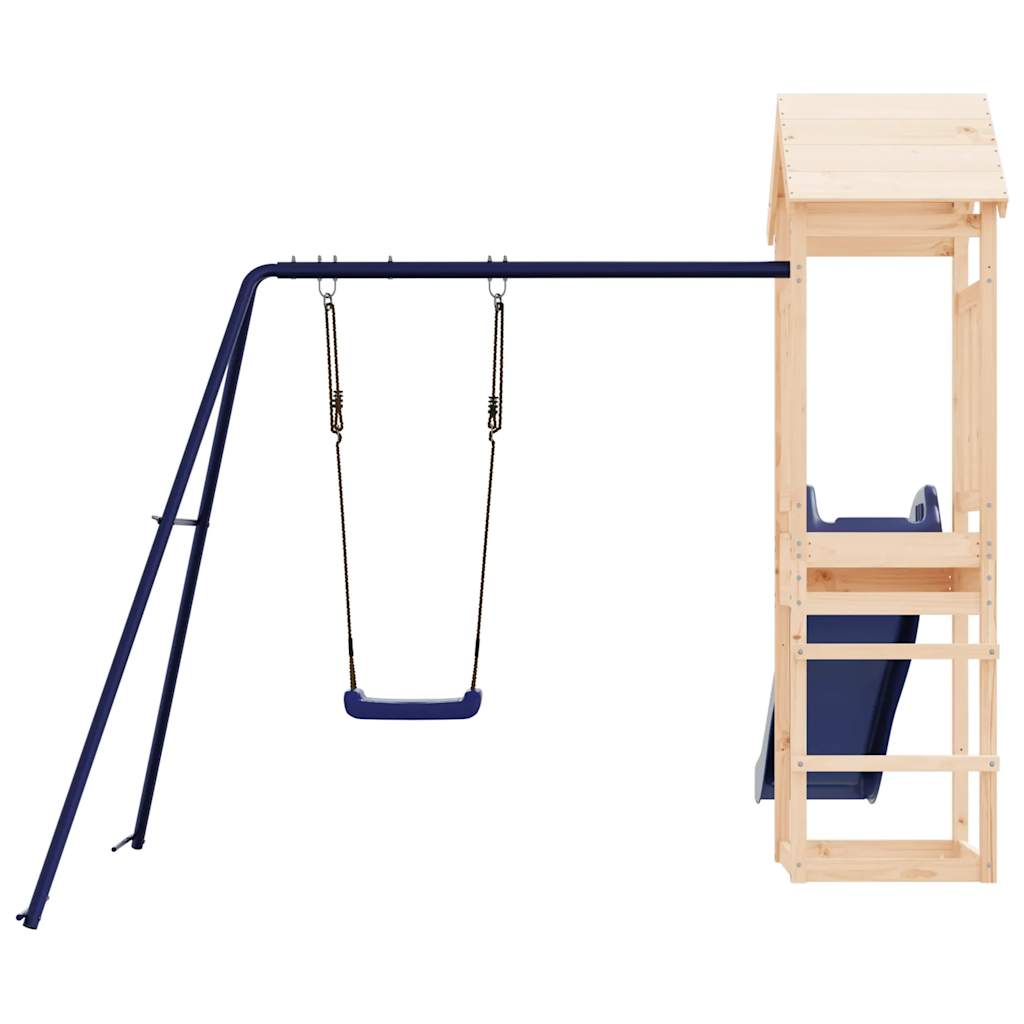 Solid Wood Play Tower Pine