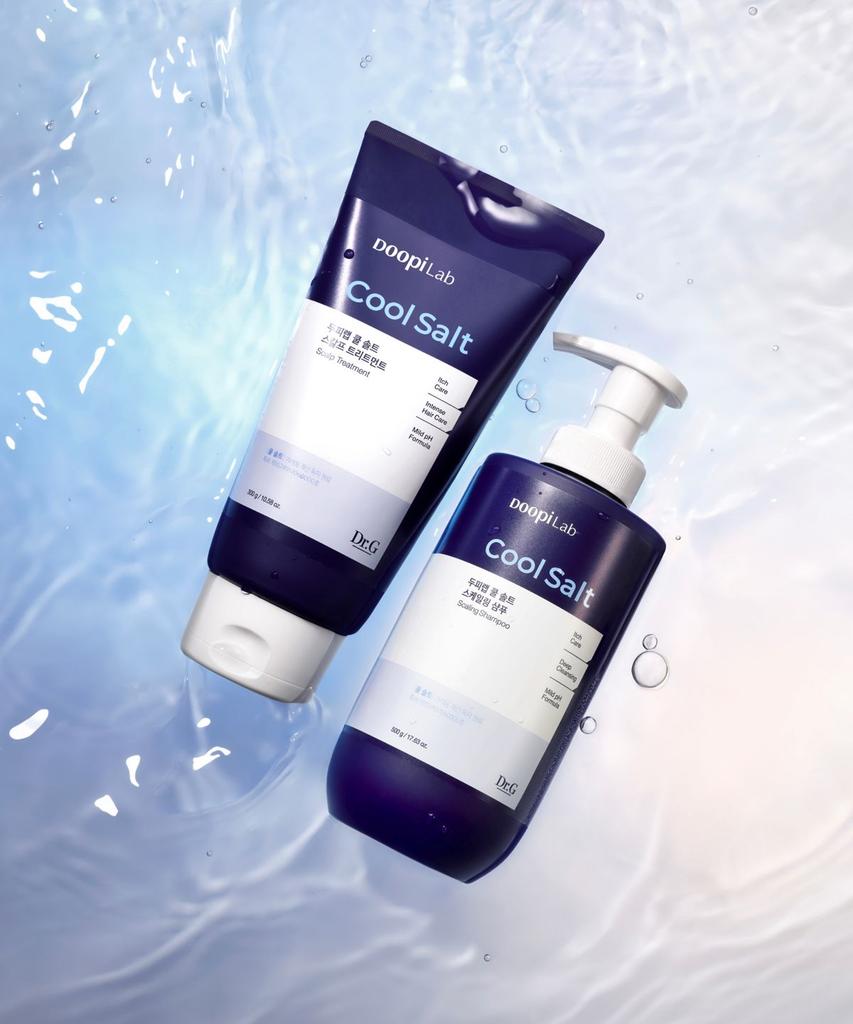 Scalp Lab Шампунь-пилинг для кожи головы с охлаждающим эффектом 500 г + Уход для кожи головы 300 г