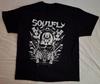 Ретро Футболка Soulfly Band Тур 2014 Хлопок Черный Все Размеры US241