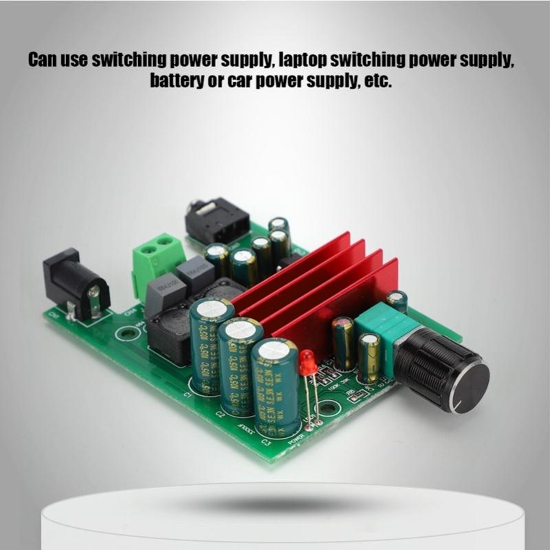 TPA3116 D2 8-25VDC 100W Mono Power Subwoofer Digital Amplifier Board Module With NE5532 OPAMP