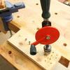 Double Pinions Hand Drill 1/4 Inch Clamping Range Hand Crank Drill 3/8 Inch Portable Design Manual Drill Wood Drilling
