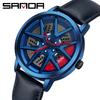 New Car Wheel Quartz Watch Boys Cool Men's Casual Belt Men's Electronic Quartz Watch