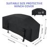 Secure Fit UV& Weather Resistant Heavy Duty Winch Cover For 9500-For 12000 Lbs- Ideal For Outdoor Applications