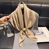 90 Minimalist Silk Scarves Women'S High-End Spring Summer Versatile Sports Style Scarf Tie Scarf