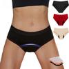 Medium Waist Plus Size Multi-color Four Layer Breathable Physiological Underwear for Women Panties
