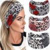 Wide Headband Sweat Absorbing Terry Ring Non Slip Elastic Hairband Boho Style Turban Head Scarf Fashion Accessory