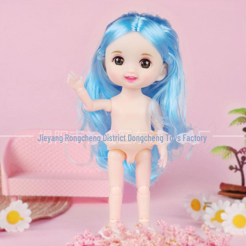 17 см мини-кукольное тело BJD - 6 дюймов принцесса девочка, 16 см маленькая голая кукла