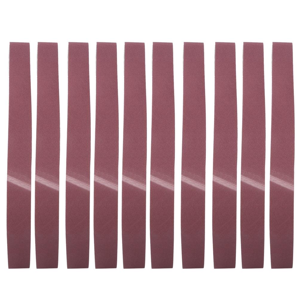 10 ШТ. Абразивная шлифовальная лента Круглая шлифовальная лента 1220x50мм Оксид алюминия GXK51 B(120 #)