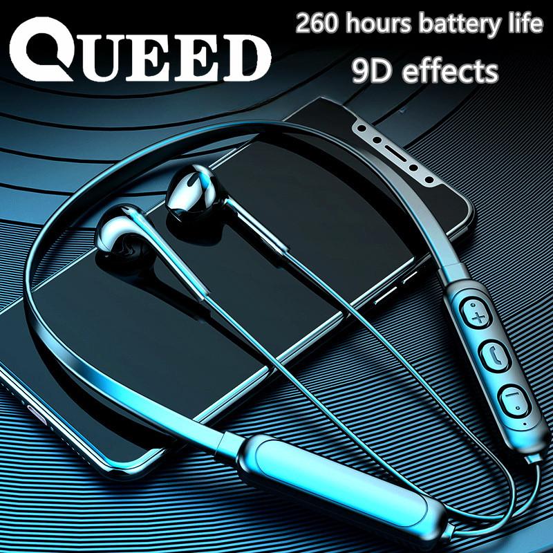 Подвесная шейная Bluetooth-гарнитура со сверхдлительным временем автономной работы в режиме ожидания Новая Bluetooth-гарнитура с активным шумоподавлением