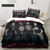 3D Print Fashion Tokioel Music Band Bedding Set Boys Girls Twin Queen Full Size Duvet Cover Pillowcase Bed Adult Bedroom