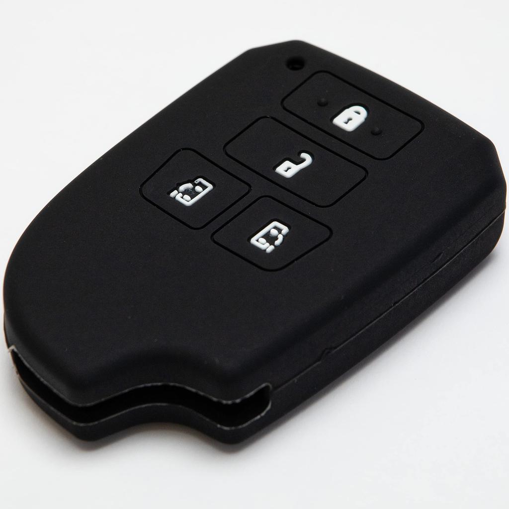 MALAKO 30 Silicone Cover for Toyota Cars, Smart Key, 4 Buttons, Hiace 200 Series,