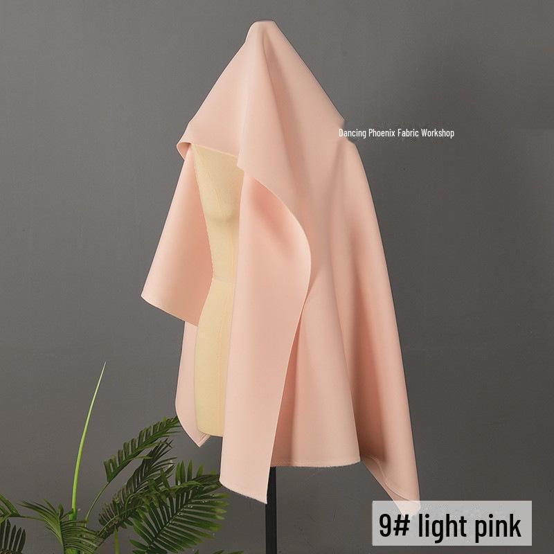 320 г утолщенного шелкового хлопкового трикотажного полотна для эластичного силуэта