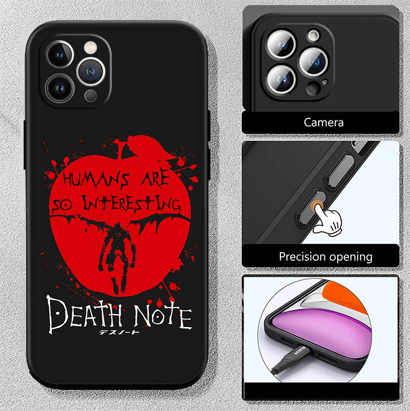 Death Note Case for Samsung A06 A35 A25 A24 A15 A05S A05 M55 M35 M15 A02 A12 A13 A10 A16 A20 A30 A22 A31 A32 A33 A42 A50