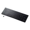 SANWA SUPPLY Keyboard Wireless USB Type-C Connection Rechargeable Slim Black SKB-WL31CBK