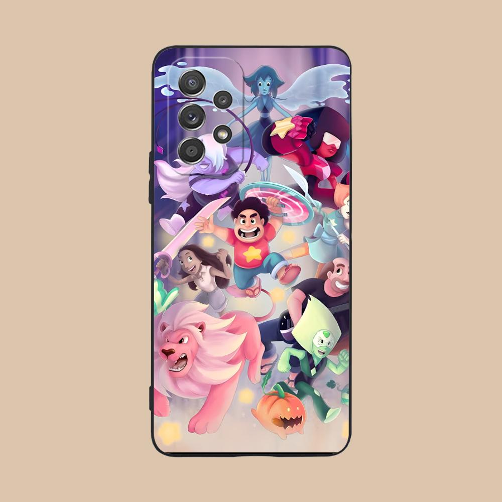 Чехол для мобильного телефона Steven Universe для Samsung Galaxy M55 54 42 35 34 33 32 23 22 15 14 13 12 F55 5G Цветной Защитный Чехол для Телефона