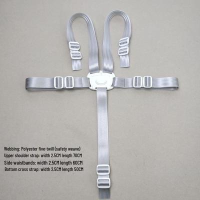 5-точечный ремень безопасности для детского стульчика для кормления и коляски