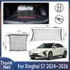 Удобная сетка в багажник автомобиля для Forthing Dongfeng Xinghai S7 2024 2025 2026 Растягивающиеся сетки для хранения багажа Эластичные сетки Аксессуары