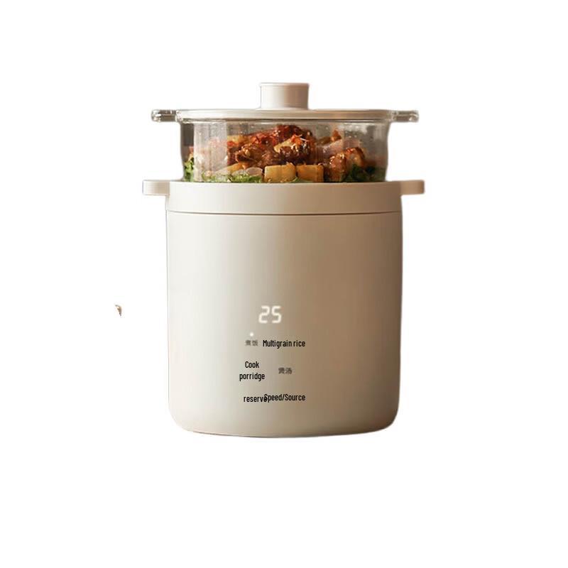 Мини-рисоварка Olayks 1.2L, китайская вилка (адаптер в комплекте)
