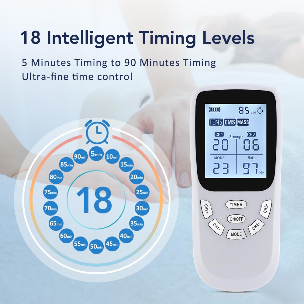 36 Modes Physiotherapy Tens Electric Muscle Stimulator EMS Acupuncture Full Body Massage Digital Therapy Slimming Machine