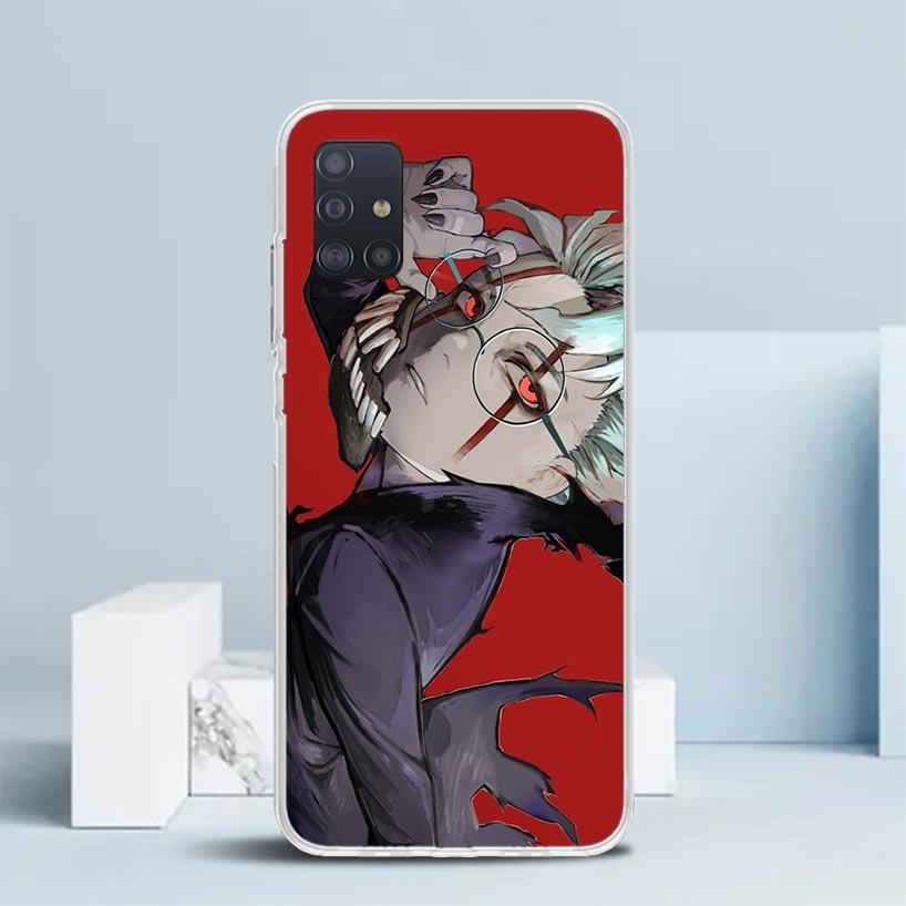 Чехол для телефона с аниме D-Dandadans Okarun для Samsung Galaxy A52 A32 A22 A12 A51 A50S A30S A10S Note 20 Ultra 10 S10 Plus A31 A20 A71