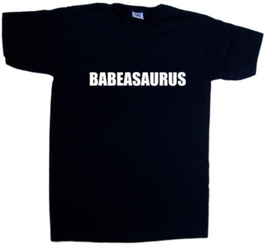 Babeasaurus Funny V-Neck T-Shirt