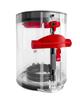 IRobacc Пылесборник Маленький контейнер Dyson Пылесборник Прозрачный контейнер для пылесоса Детали Совместимая замена V10/SV12