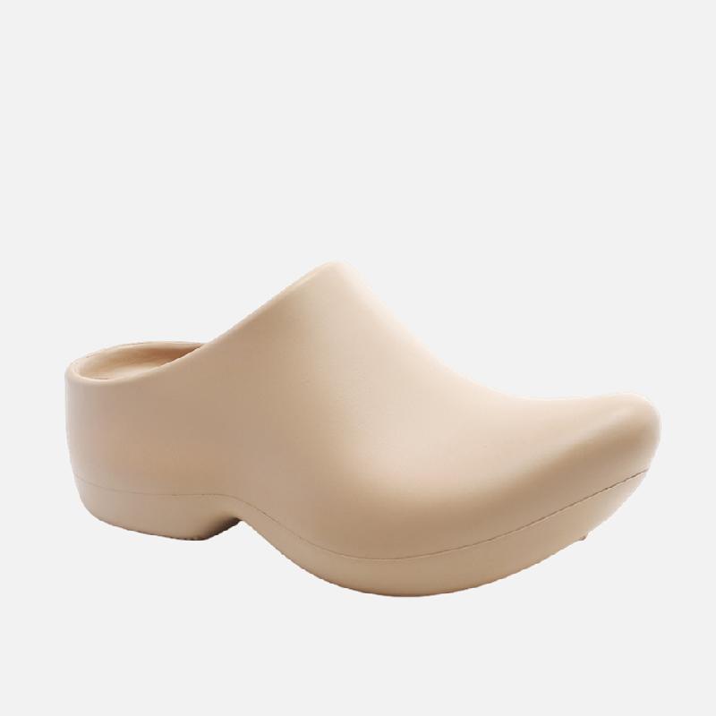 Женские мюли Плоские туфли на платформе Тапочки для леди Sandy Beach Vacation Толстая подошва Слайды Туфли для вечеринок Женские босоножки на толстом среднем каблуке