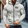 Men's  Leisure  Long Sleeves  Zipper  Hooded Hood  Hoodie  Coat  Hooded Hood