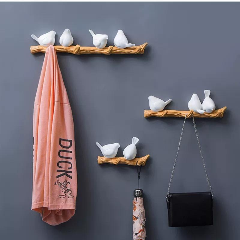 Минималистичное скандинавское 3D украшение на стену в виде птицы из смолы – Домашний декор