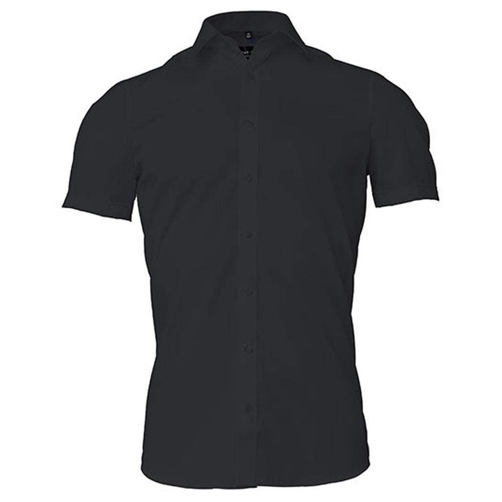 Marvelis Mens Fitted Short-Sleeved Shirt