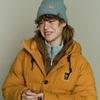 KODAK Mid-Length Light Down Jacket Yellow