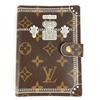 Louis Vuitton R20968 Monogram Trunk AgendaPM Stationery Notebook Cover