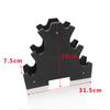 Triangle Dumbbell Rack Gym Equipment Storage Stand for Home Fitness Accessories