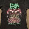 Morbid Angel Domination Подарок для фанатов Унисекс футболка, размеры S-4XL