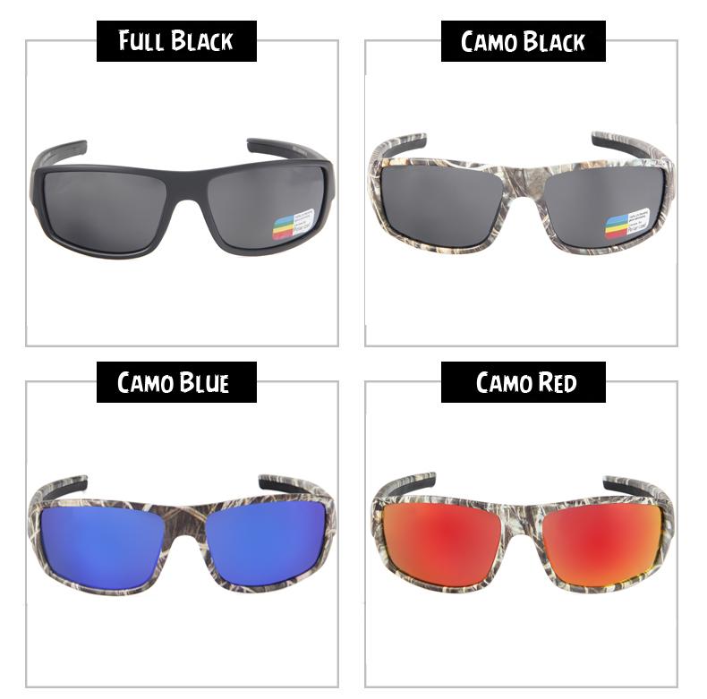 Queshark Спортивные солнцезащитные очки с защитой от ультрафиолета, поляризационные очки для охоты и рыбалки, очки для вождения и пешего туризма