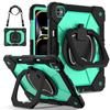 Portable Kids Tablet Cases for IPad Air13/Pro13 Pro Air 13 2026/2025 M5/M4/M3/M2 Case Cover Rotating Stand PC+Silicone Shell