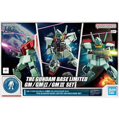 Bandai HG 1/144 Ограниченный набор Gundam Base Gym/Gym II/Gym III Набор моделей Mobile Suit Gundam
