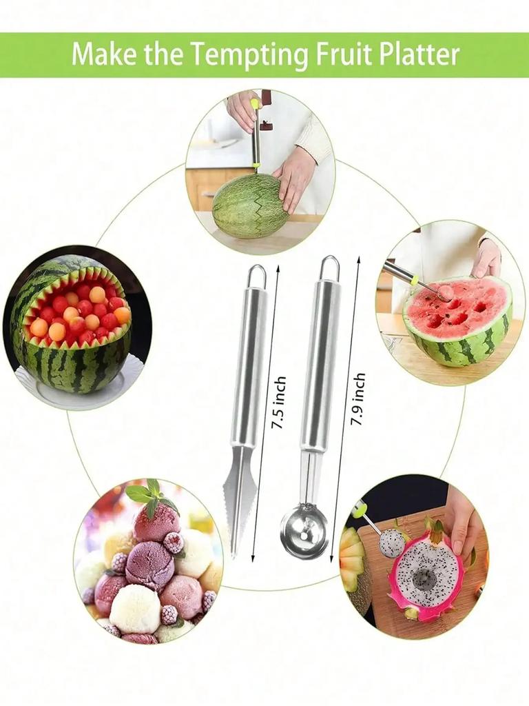 Vegetable Corer Tool Fruit and Vegetable Corer Pepper Pitter Tomato Corer Remover Cherry Pitter Zucchini Corer To Remove Seeds