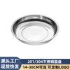 Круглые обеденные тарелки Yuzhou из нержавеющей стали 304