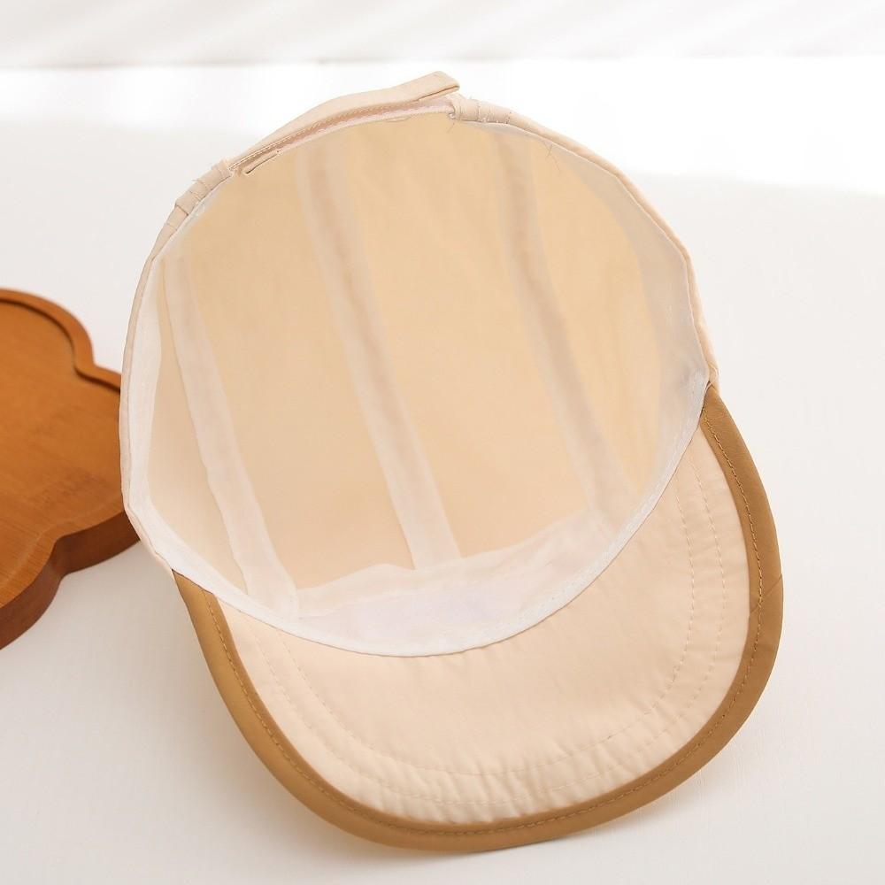 Adjustable Kids Baseball Cap Solid Color Quick Dry Peaked Cap Fashion Children Sun Hat Retro