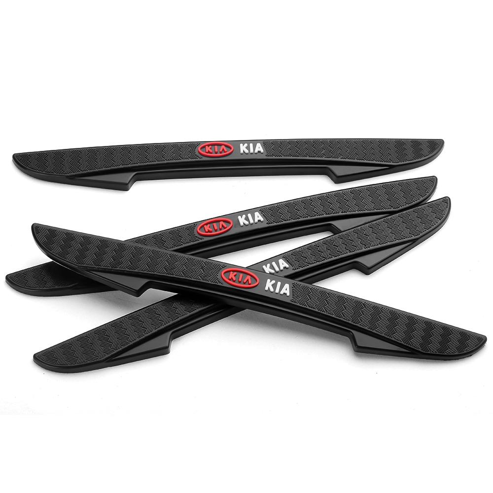 4pcs Car Door Rearview Mirror Edge Guards Trim Protection Strip Scratch Protector for Kia Sportage Rio 3 Soul Picanto EV6 Cerato EZ5